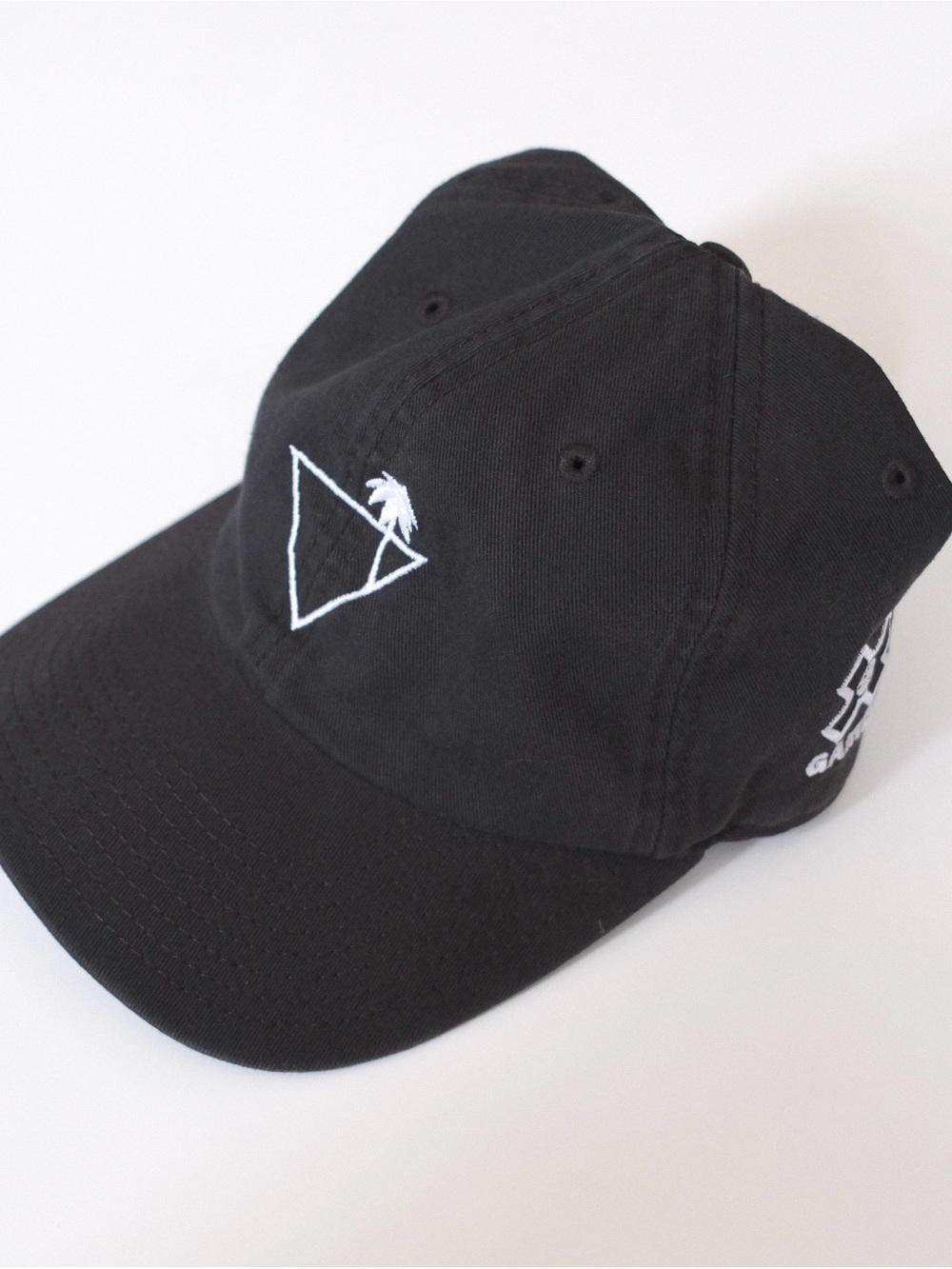 X-Games 2023 Ventura Unisex Triangle Palm Tree Black Dad Hat